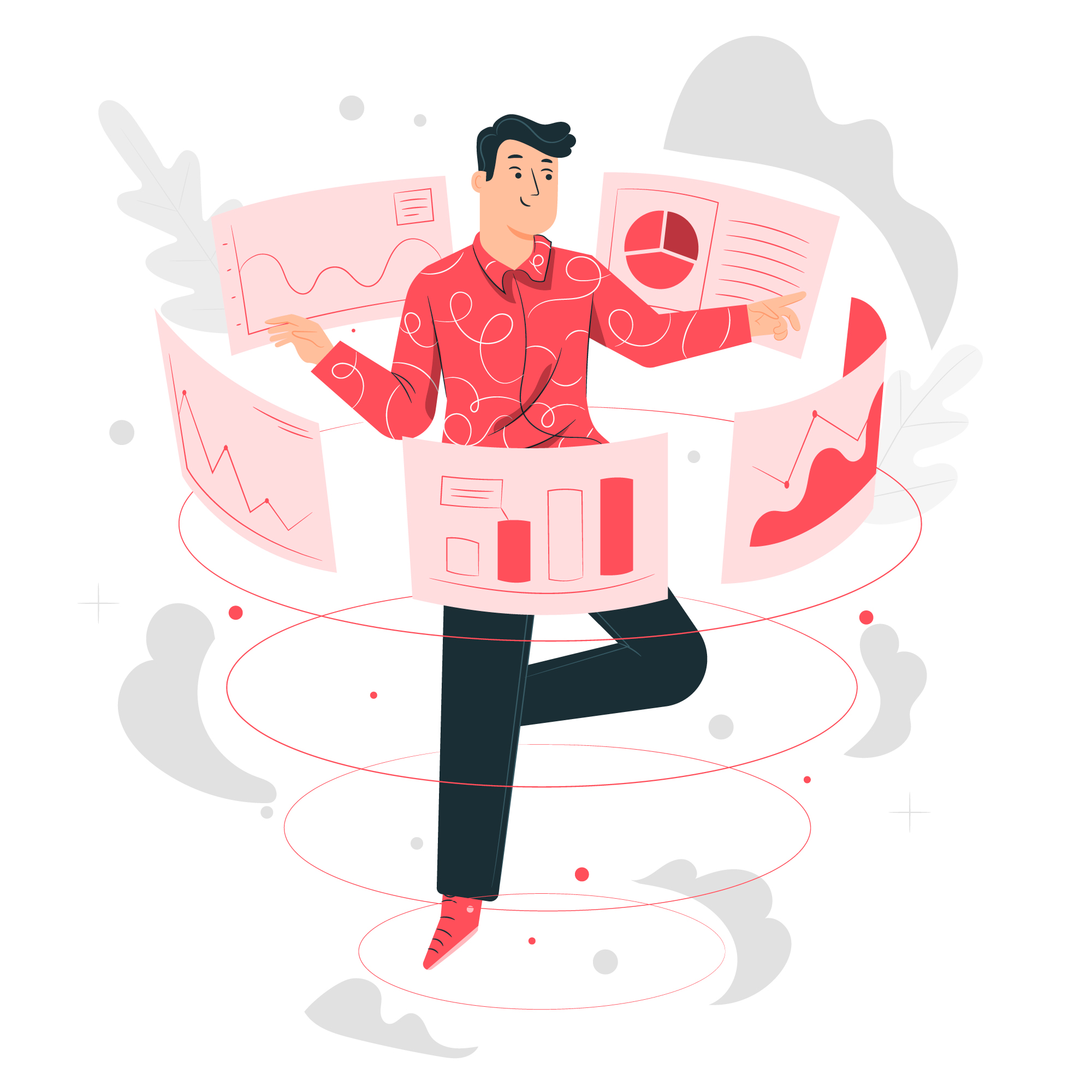 App links analytics system page